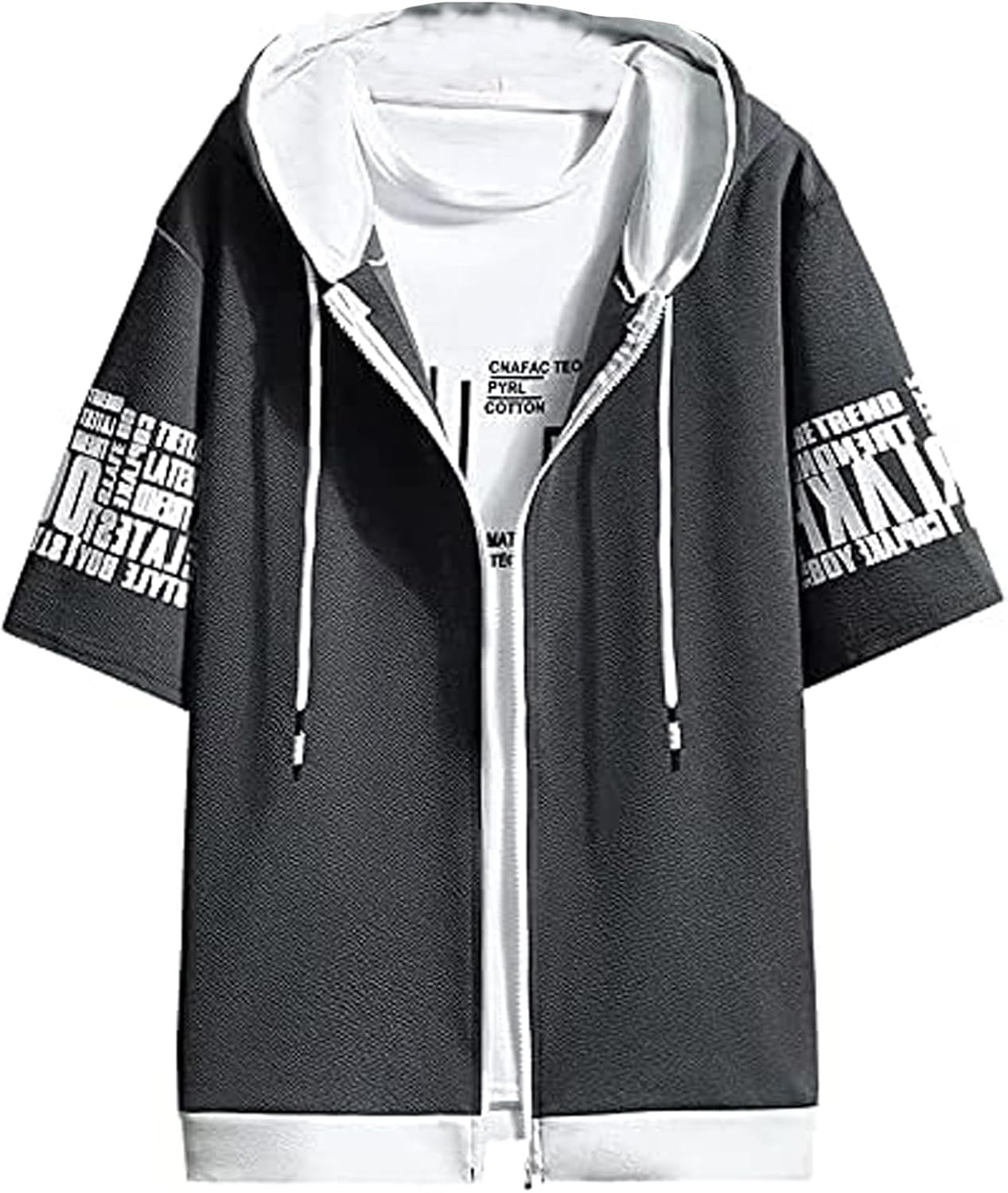 Amazon.co.jp: [BLANK BLANC] ブランクブラン パーカー 半袖